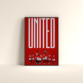 Manchester United – Team Spirit Poster